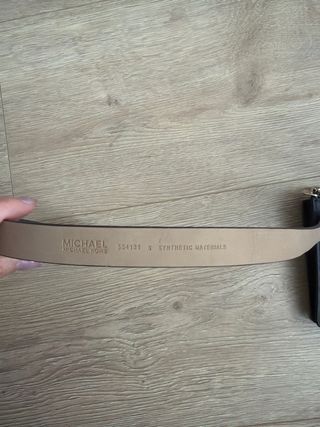 Riñonera Michael Kors Marrón Cadena Dorada