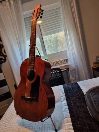 Guitarra amplificada prudencio saez