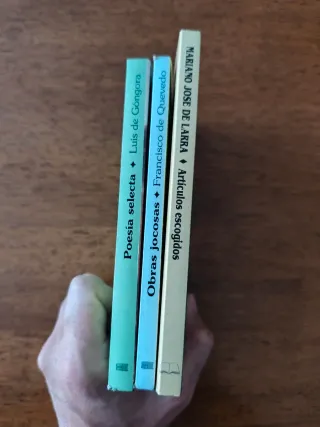 Lote libros de obras clásicas españolas literatura