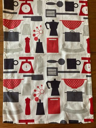 Camino de mesa cocina estampado