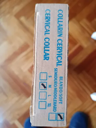 Collarín cervical blando