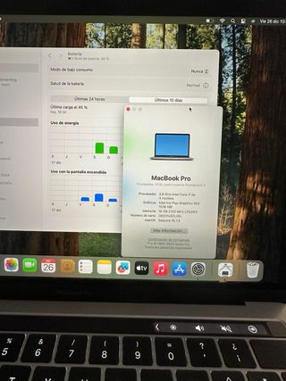 MacBook Pro i7 16GB 512GB Gris Espacial