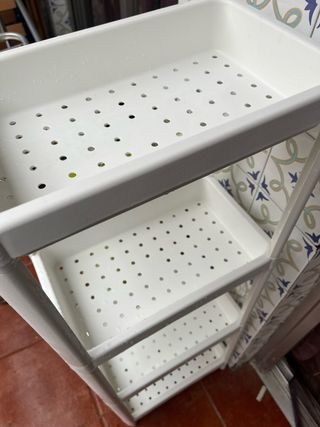 Estantería de baño Ikea blanca