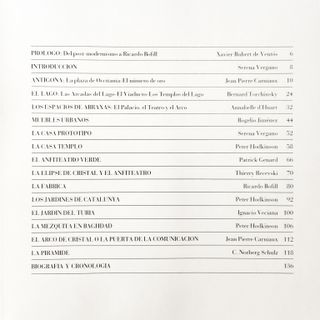 Ricardo Bofill. Taller de Arquitectura