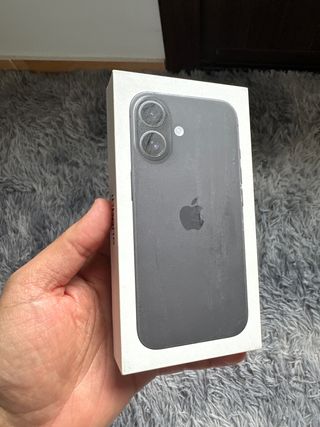 Caja vacia iPhone 16 Negro