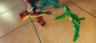 LEGO lotto 3 draghi lego originali in foto!