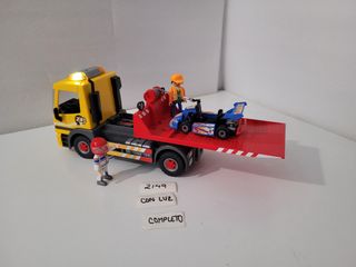 Camión grúa  de Playmobil COMPLETO