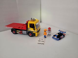 Camión grúa  de Playmobil COMPLETO
