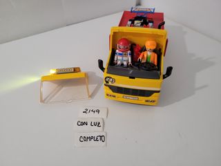 Camión grúa  de Playmobil COMPLETO