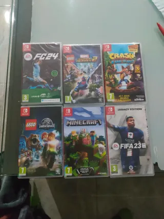 Varios juegos Nintendo switch