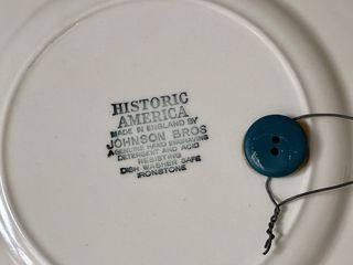 🇬🇧 Plato pequeño Johnson Brothers Porcelana