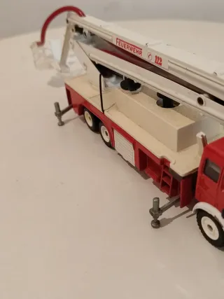 Siku Camión Bomberos Feuerwehr 112 con bomba real