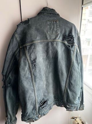 Chaqueta vaquera Zara estilo urbano Talla M