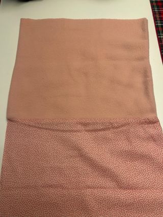 Braga cuello niña Decathlon rosa.