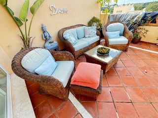 Conjunto Muebles Terraza: Sofá, 2 Sillones, Mesa
