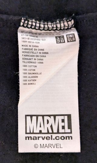 Camiseta Uniqlo Guardianes de la Galaxia - Talla L