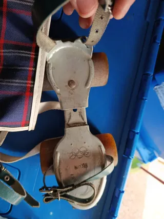 Patines Sancheski vintage con funda