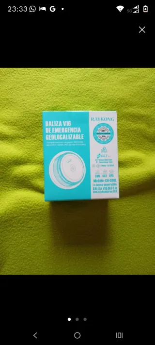 Lote 2 Balizas V16 Homologadas