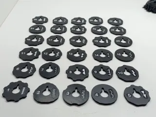 Levas para máquina de coser (30 piezas)