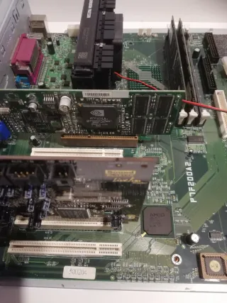Placa Base AMD K7 con Procesador