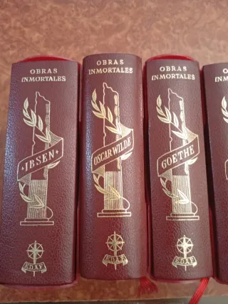 Lote 5 libros Obras Inmortales