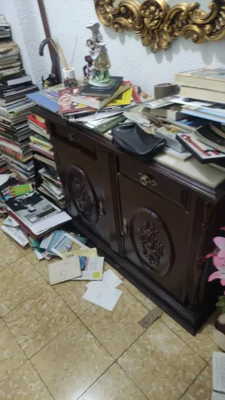 Muebles de madera de roble