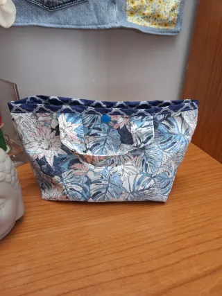 Bolsa de tela estampada
