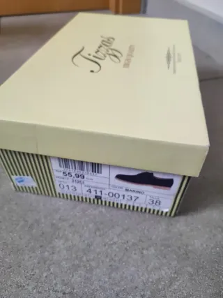 Zapatos niño azul