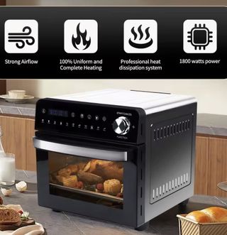 Horno Freidora Aire Multifunción 1800W Nuevo