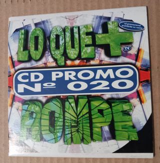 CD PROMO Lo Que + Rompe N° 020