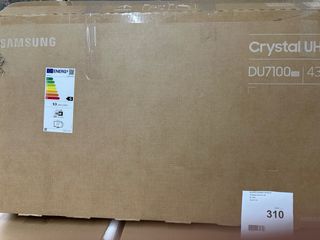 Samsung TV Crystal UHD 43” 4K