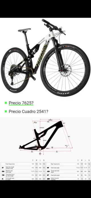 29"Mountain bike full suspensión carbon