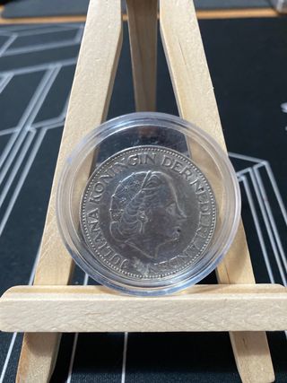 Países Bajos 2 1/2 Gulden 1962 Plata