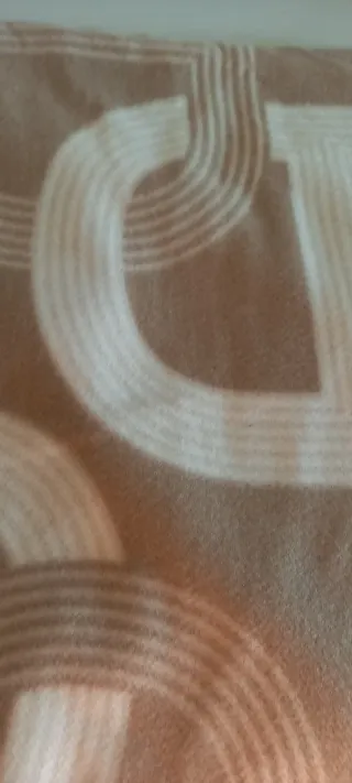 Sciarpa donna beige e bianca