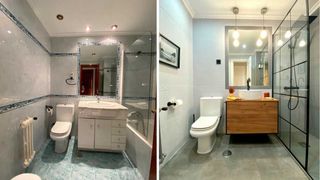 Baños modernos y funcionales