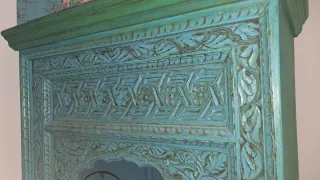 Libreria Maison du Monde, mueble estilo Indio