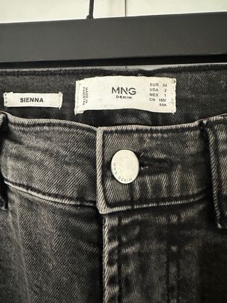 Vaqueros Mango grises nuevos