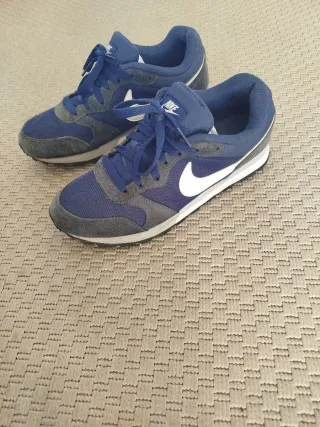 Zapatillas Nike MD Runner 2 Azul Talla 40 unisex