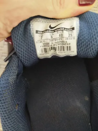 Zapatillas Nike MD Runner 2 Azul Talla 40 unisex