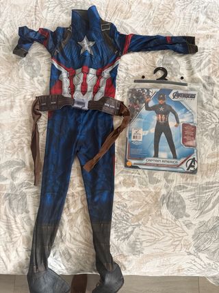 Disfraz Capitán América Talla 4-6