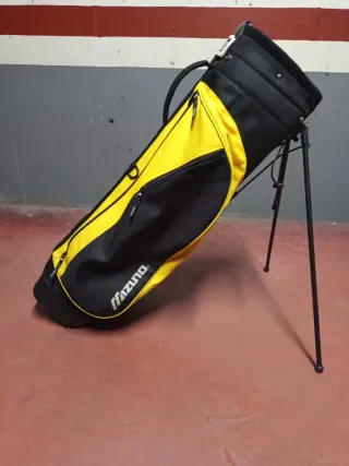 Bolsa Golf Mizuno Trípode Niños con palos.