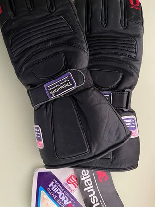 Guantes de moto Thinsulate negros