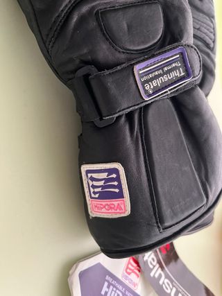 Guantes de moto Thinsulate negros