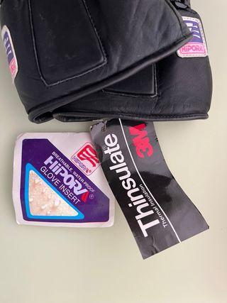 Guantes de moto Thinsulate negros