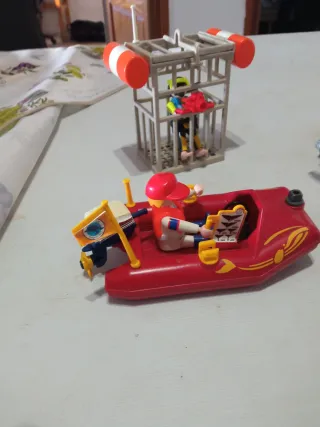 Playmobil Mundo Marino Tiburón Ballena Submarino