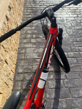 Bicicleta de Montaña Giant Roja