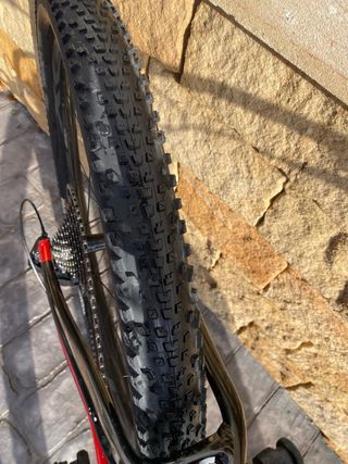 Bicicleta de Montaña Giant Roja