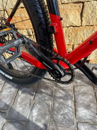 Bicicleta de Montaña Giant Roja