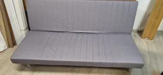 Sofá Cama Ikea Gris Tela