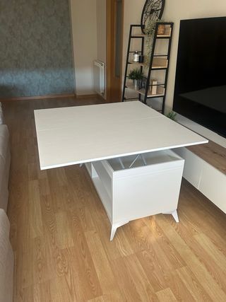 Mesa centro extensible y elevable